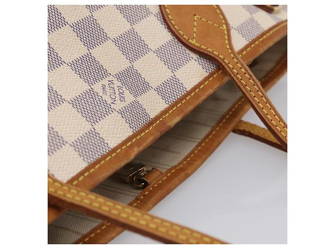 LOUIS VUITTON Damier Azur Neverfull PM Tote Bag N41362 LV Auth ep17018 - Jerrillo - vista 7