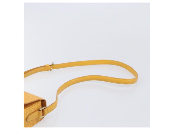 Saint-Cloud LOUIS VUITTON Epi Saint Cloud PM Shoulder Bag Yellow M52219 LV Auth ep17048A - Jerrillo - vue 15