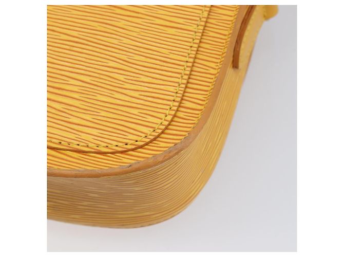 Saint-Cloud LOUIS VUITTON Epi Saint Cloud PM Shoulder Bag Yellow M52219 LV Auth ep17048A - Jerrillo - vue 19