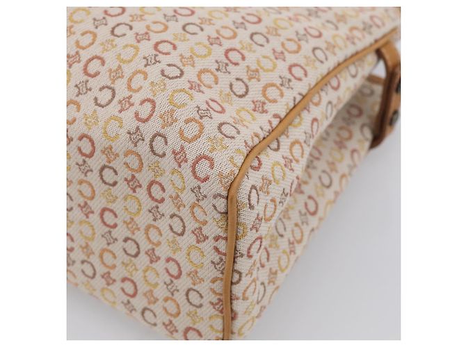 Céline CELINE C Macadam Hand Bag Canvas Beige Gold Tone Auth ep16948A - Jerrillo - Ansicht 8