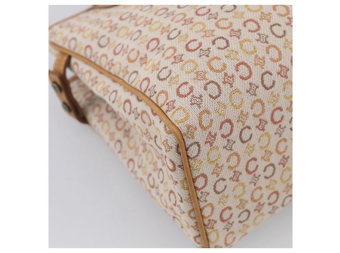 Céline CELINE C Macadam Hand Bag Canvas Beige Gold Tone Auth ep16948A - Jerrillo - Ansicht 9
