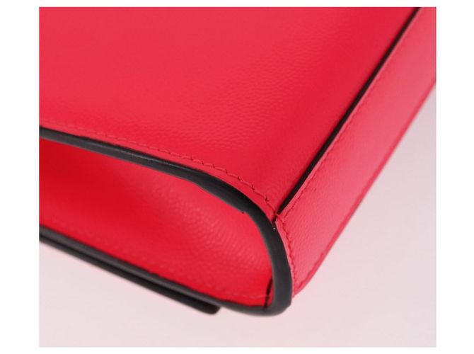Autre Marque Saint Laurent Chain Shoulder Bag Leather Pink Silver Auth 210941M - Jerrillo - vista 12