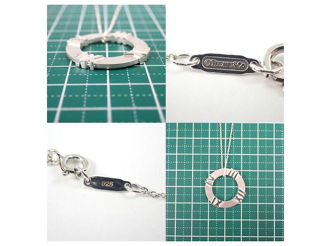 Autre Marque Collana con pendente Tiffany & Co. 925 Atlas Circle - vista 9