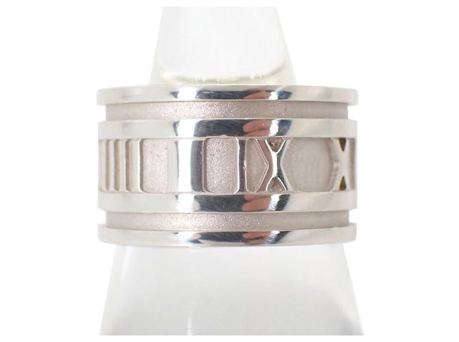 Autre Marque Anello Tiffany & Co. 925 Atlas Wide Band - vista 2