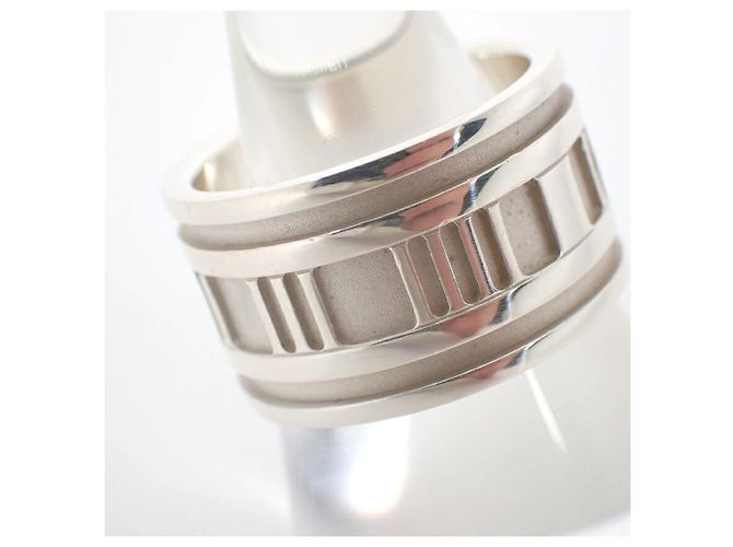 Autre Marque Anello Tiffany & Co. 925 Atlas Wide Band - vista 3
