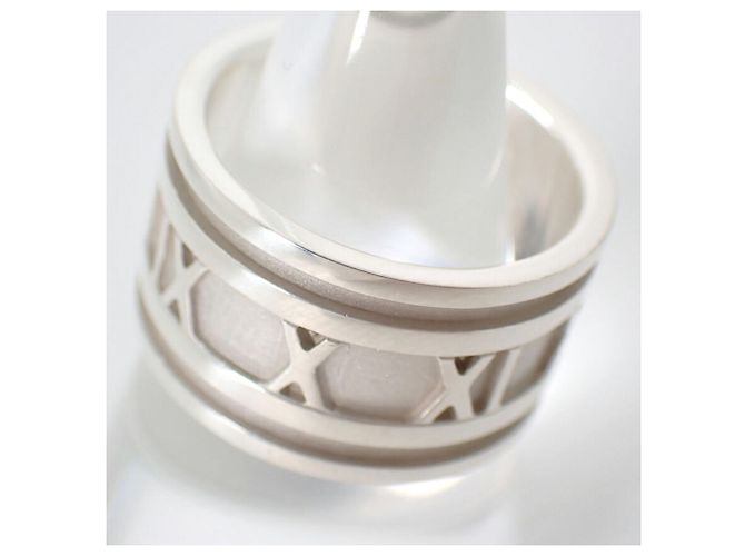 Autre Marque Anello Tiffany & Co. 925 Atlas Wide Band - vista 4