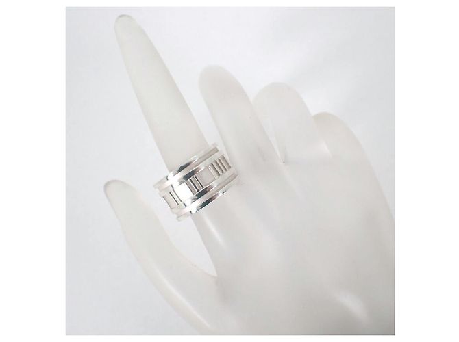 Autre Marque Anello Tiffany & Co. 925 Atlas Wide Band - vista 5