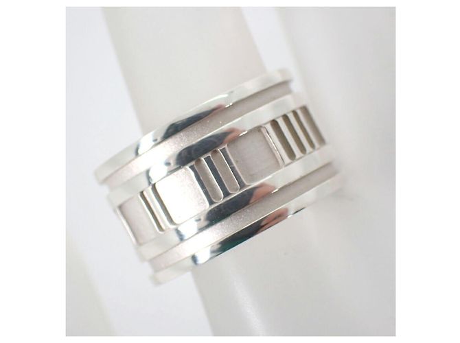 Autre Marque Anello Tiffany & Co. 925 Atlas Wide Band - vista 6