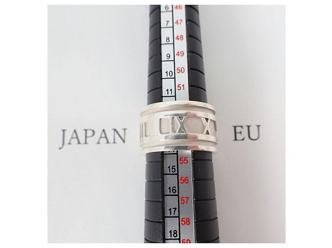 Autre Marque Anello Tiffany & Co. 925 Atlas Wide Band - vista 9