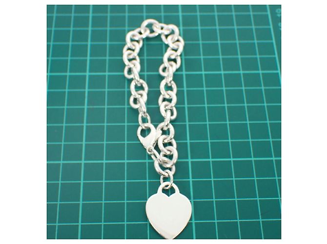 Autre Marque Bracciale con ciondolo a cuore Tiffany & Co. 925 - vista 10