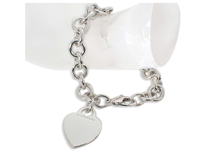 Autre Marque Bracciale con ciondolo a cuore Tiffany & Co. 925 - vista 2