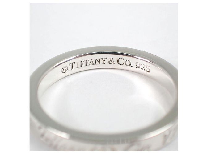 Autre Marque Anello a Fascia in Argento Sterling Tiffany & Co. - vista 10