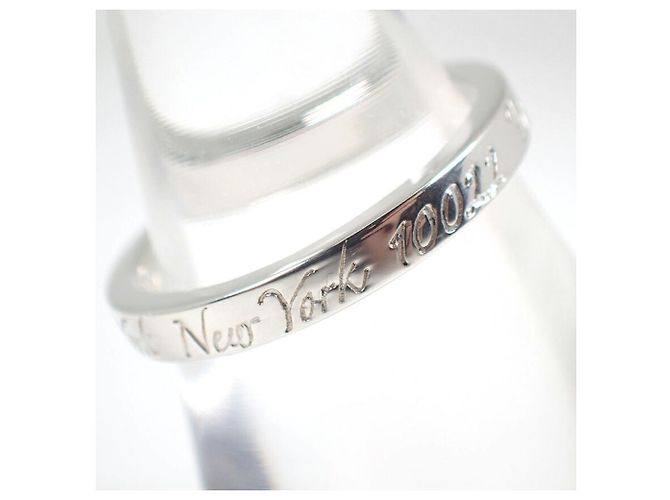 Autre Marque Anello a Fascia in Argento Sterling Tiffany & Co. - vista 5