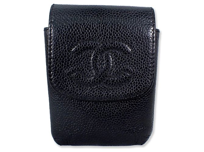 Pitillera Chanel de piel Caviar - vista 2