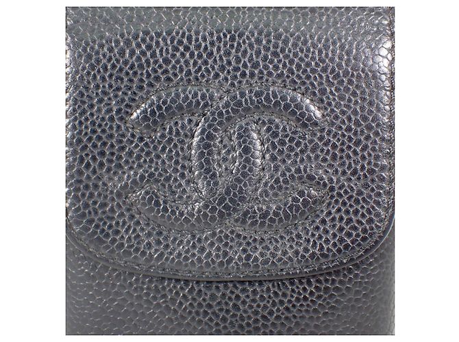 Pitillera Chanel de piel Caviar - vista 3