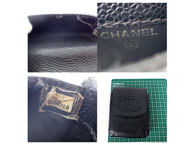 Pitillera Chanel de piel Caviar - vista 9