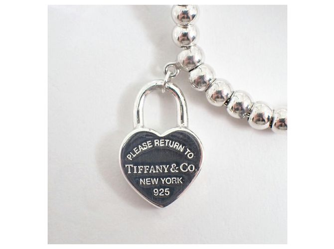 Autre Marque Bracciale Tiffany & Co. 925 Return to Ball Chain - vista 3