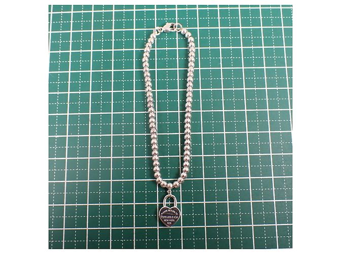 Autre Marque Bracciale Tiffany & Co. 925 Return to Ball Chain - vista 9