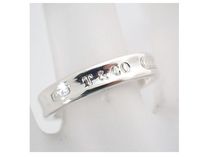 Autre Marque Bague Tiffany & Co. 925 1837 Narrow Band - vue 6