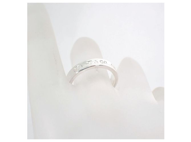 Autre Marque Bague Tiffany & Co. 925 1837 Narrow Band - vue 8