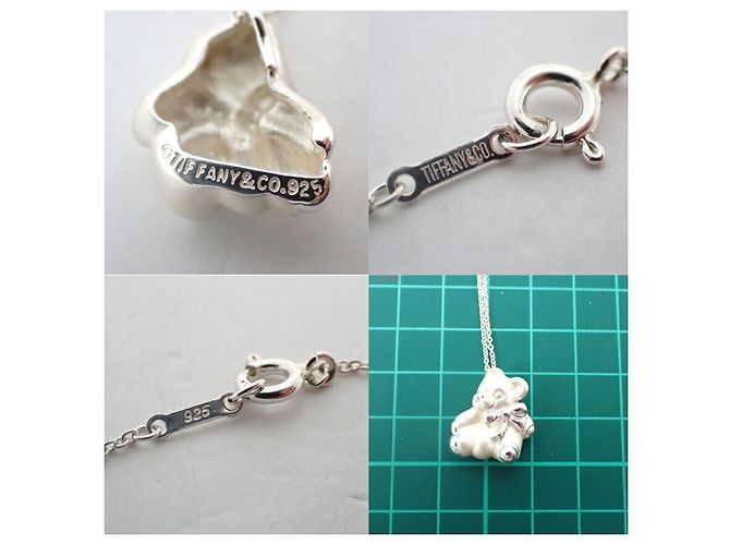 Autre Marque Collana con ciondolo orsetto Tiffany & Co. 925 - vista 9