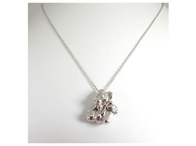 Autre Marque Collana con ciondolo orsetto Tiffany & Co. 925 - vista 3