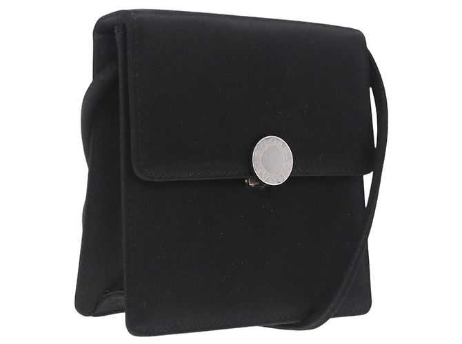 Bulgari BVLGARI Classico Hand Bag Satin Black Auth 210625A - Jerrillo - vista 2