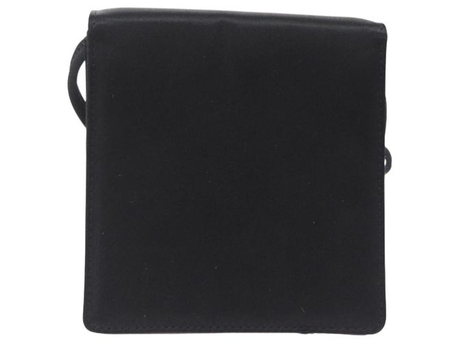 Bulgari BVLGARI Classico Hand Bag Satin Black Auth 210625A - Jerrillo - vista 3