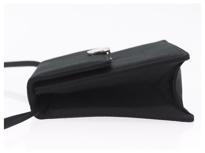 Bulgari BVLGARI Classico Hand Bag Satin Black Auth 210625A - Jerrillo - vista 5