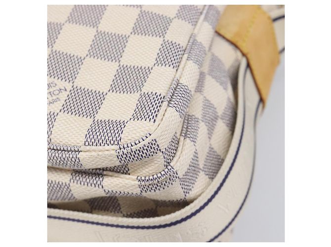 LOUIS VUITTON Damier Azur Naviglio Shoulder Bag N51189 LV Auth BA16856A - Jerrillo - vista 16