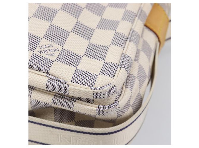 LOUIS VUITTON Damier Azur Naviglio Shoulder Bag N51189 LV Auth BA16856A - Jerrillo - vista 18