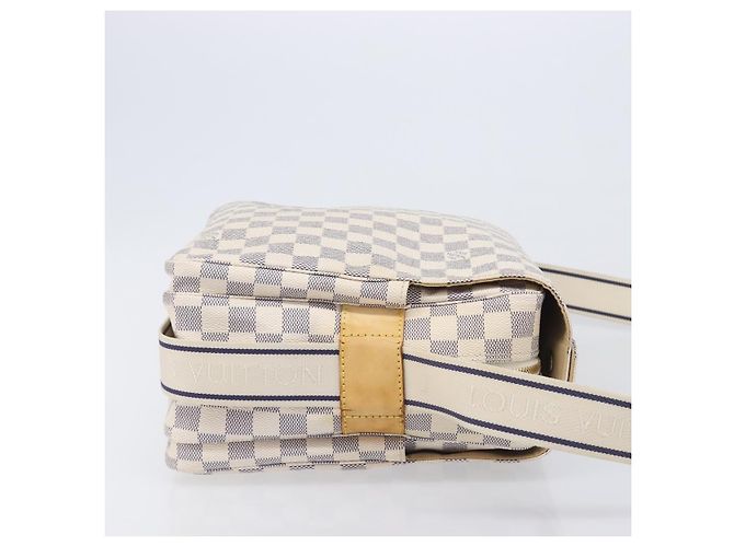 LOUIS VUITTON Damier Azur Naviglio Shoulder Bag N51189 LV Auth BA16856A - Jerrillo - vista 3