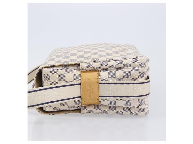 LOUIS VUITTON Damier Azur Naviglio Shoulder Bag N51189 LV Auth BA16856A - Jerrillo - vista 4