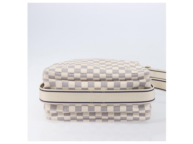 LOUIS VUITTON Damier Azur Naviglio Shoulder Bag N51189 LV Auth BA16856A - Jerrillo - vista 7