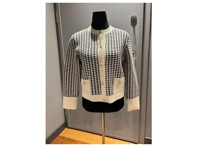 Christian Dior Strick-Cardigan Hahnentritt - Ansicht 10