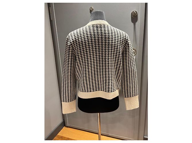 Christian Dior Strick-Cardigan Hahnentritt - Ansicht 2