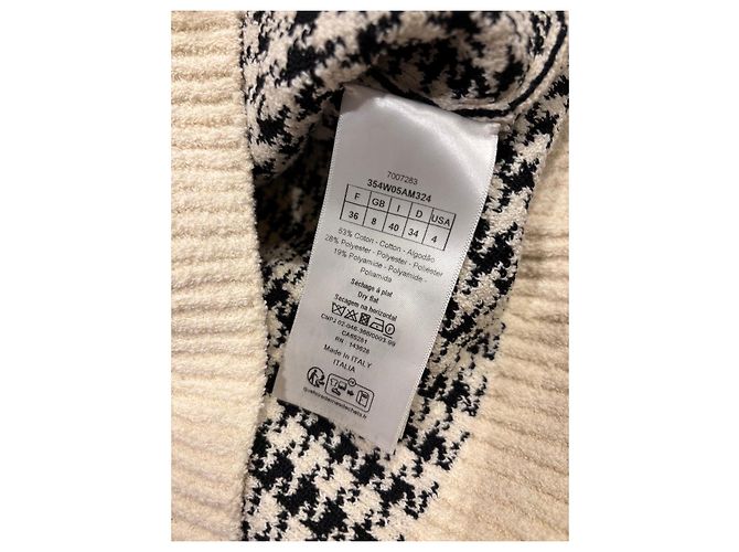 Christian Dior Strick-Cardigan Hahnentritt - Ansicht 4
