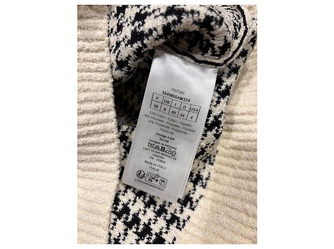 Christian Dior Strick-Cardigan Hahnentritt - Ansicht 5