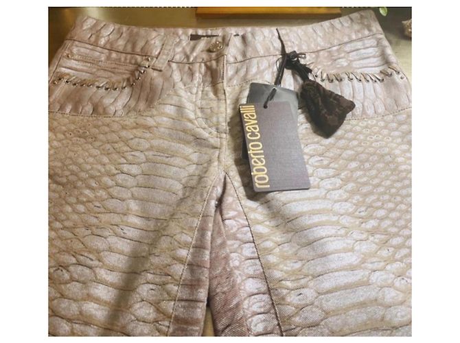 Roberto Cavalli Jeans mit Python-Print - Ansicht 2