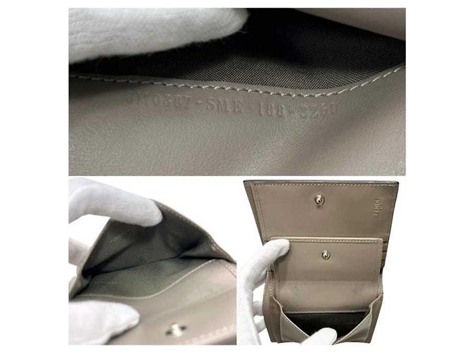 Fendi By The Way Bi-fold Geldbörse Beige Leder - Ansicht 3
