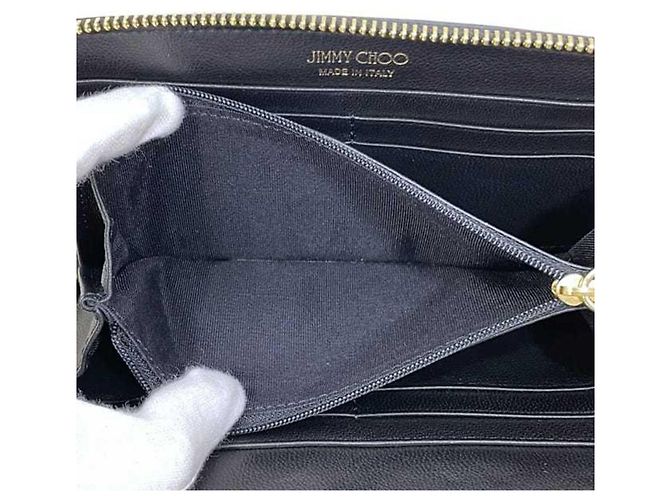 Cartera larga de piel Jimmy Choo - vista 4