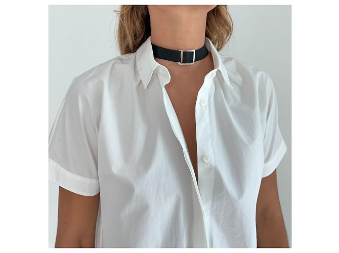 Van Cleef & Arpels Frivole Choker in Raso Nero - vista 2