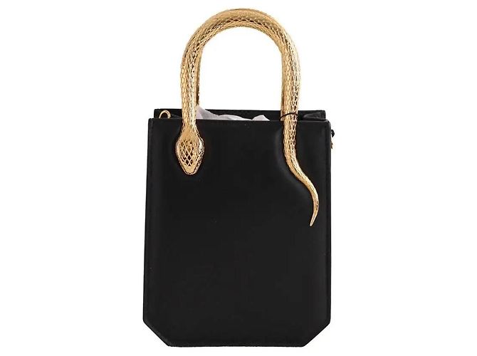 Bulgari Serpentine Cabas schwarz - Ansicht 3