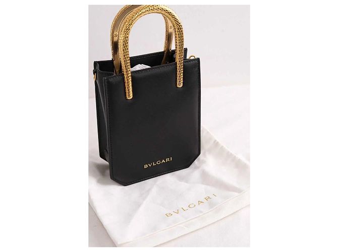 Bulgari Serpentine Cabas schwarz - Ansicht 6