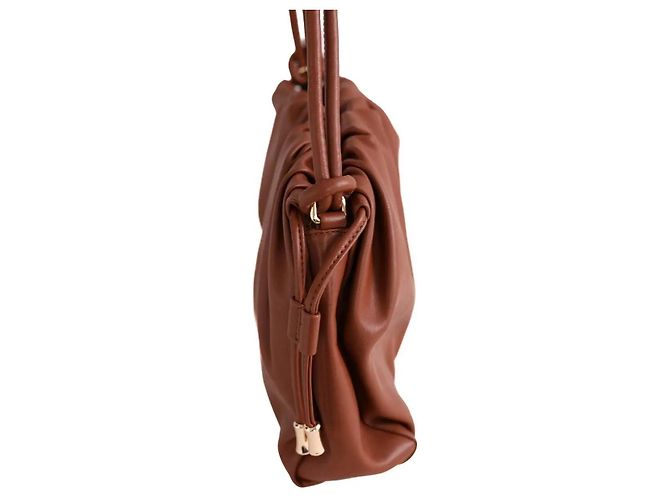 Borsa a mano Ninon in pelle marrone Apc - vista 2