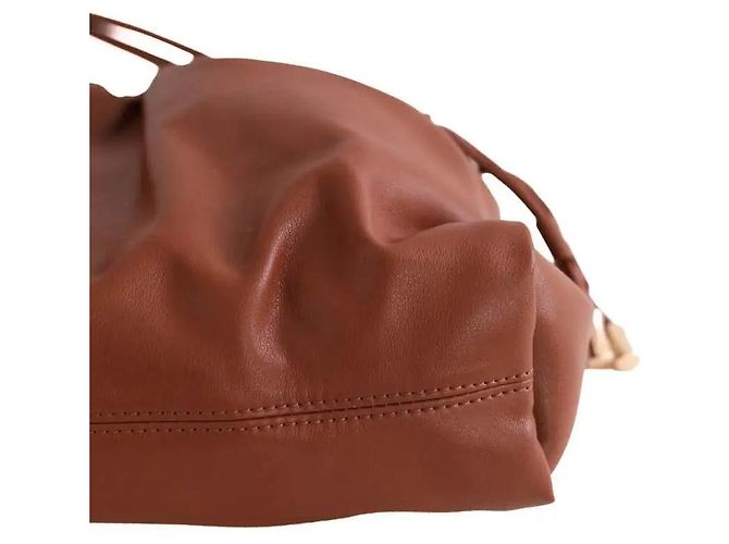 Borsa a mano Ninon in pelle marrone Apc - vista 4