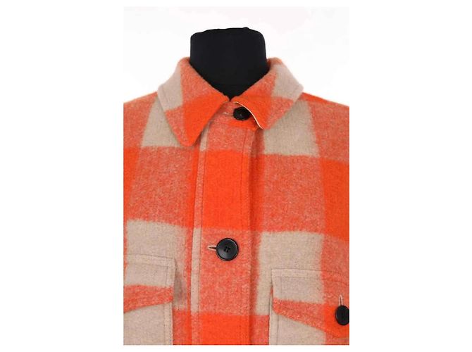 Abrigo naranja Isabel Marant - vista 2