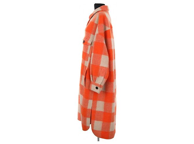 Abrigo naranja Isabel Marant - vista 3