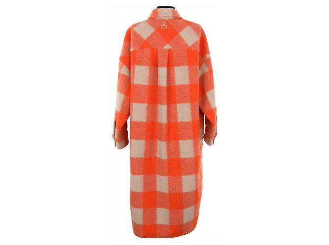 Abrigo naranja Isabel Marant - vista 4