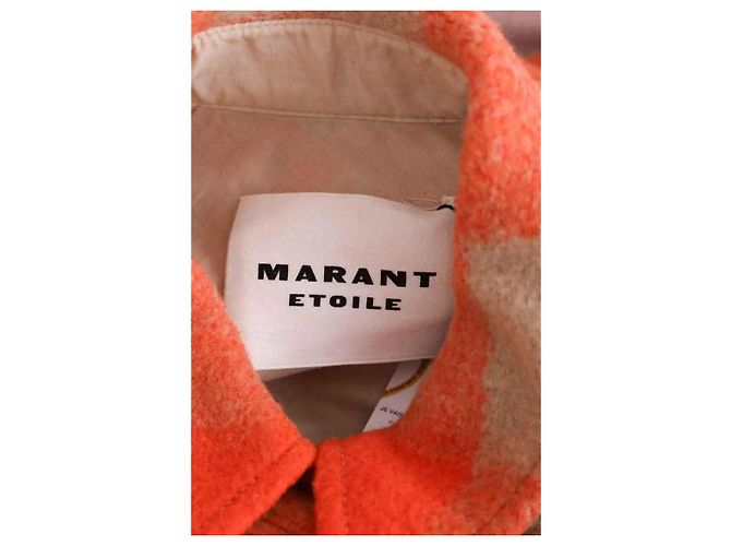 Abrigo naranja Isabel Marant - vista 5